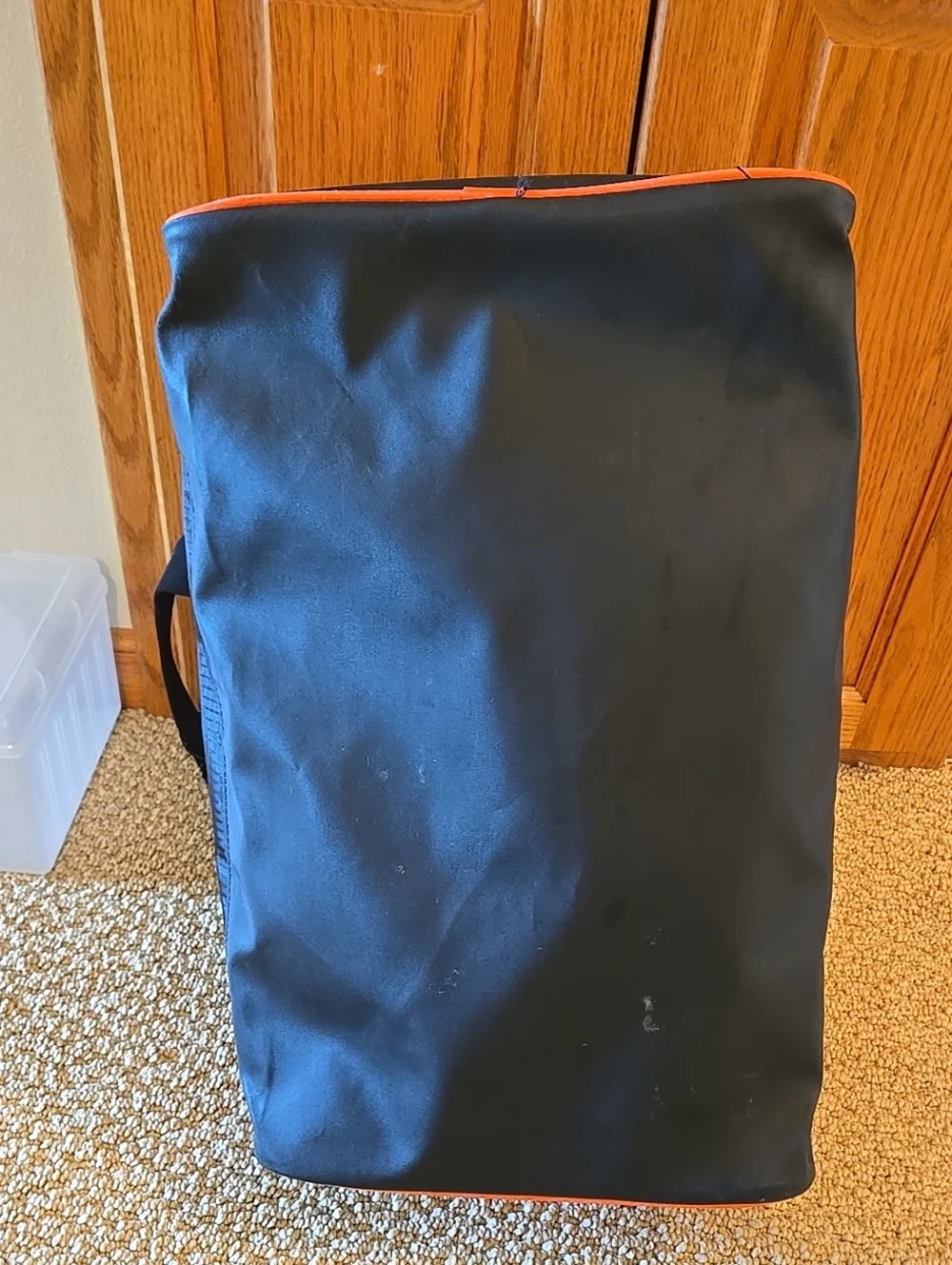 OGIO Big Dome Duffel Black Orange Unisex Women Men Bag Tote Gym Travel